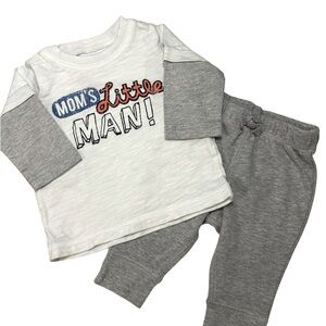 Carter’s - Baby Boy Outfit Long Sleeved Shirt & Pants Set. Size 3 months